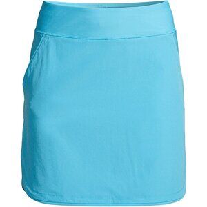 Lands' End Women's Comfort Waist Swim Skirt Swim Bottoms Skort